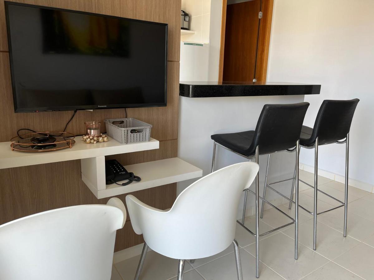 Flat 501 - Condominio Veredas Do Rio Quente - Diferenciado Com Ar Na Sala E No Quarto Εξωτερικό φωτογραφία