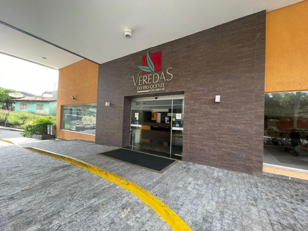 Flat 501 - Condominio Veredas Do Rio Quente - Diferenciado Com Ar Na Sala E No Quarto Εξωτερικό φωτογραφία