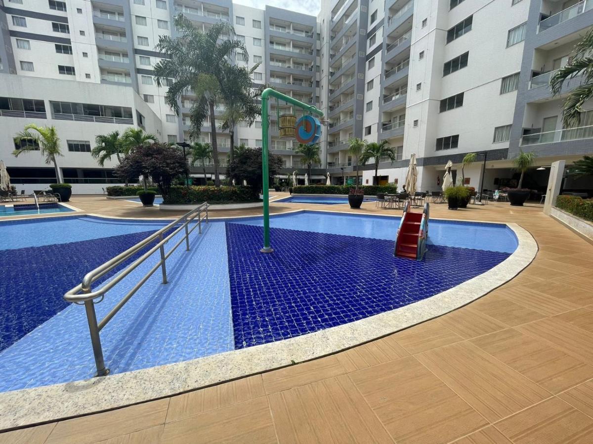 Flat 501 - Condominio Veredas Do Rio Quente - Diferenciado Com Ar Na Sala E No Quarto Εξωτερικό φωτογραφία