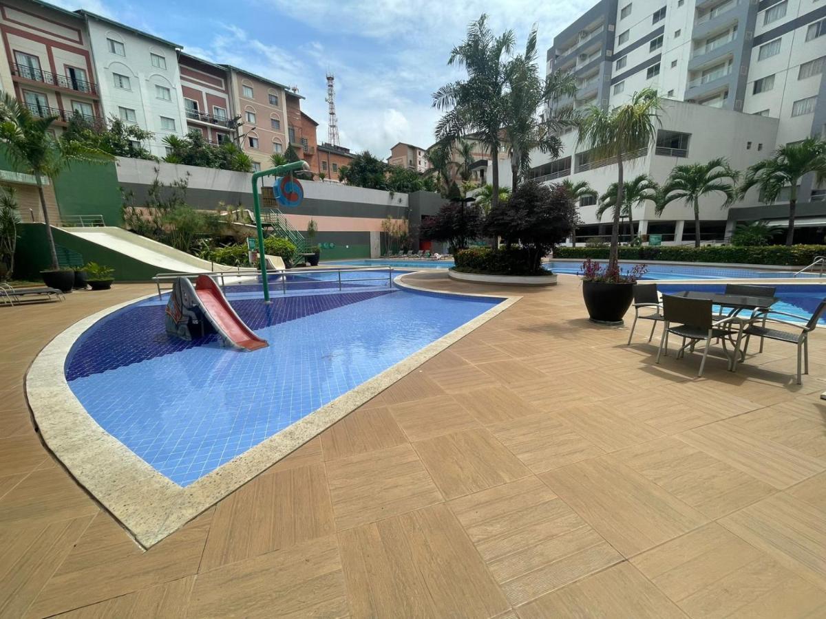 Flat 501 - Condominio Veredas Do Rio Quente - Diferenciado Com Ar Na Sala E No Quarto Εξωτερικό φωτογραφία
