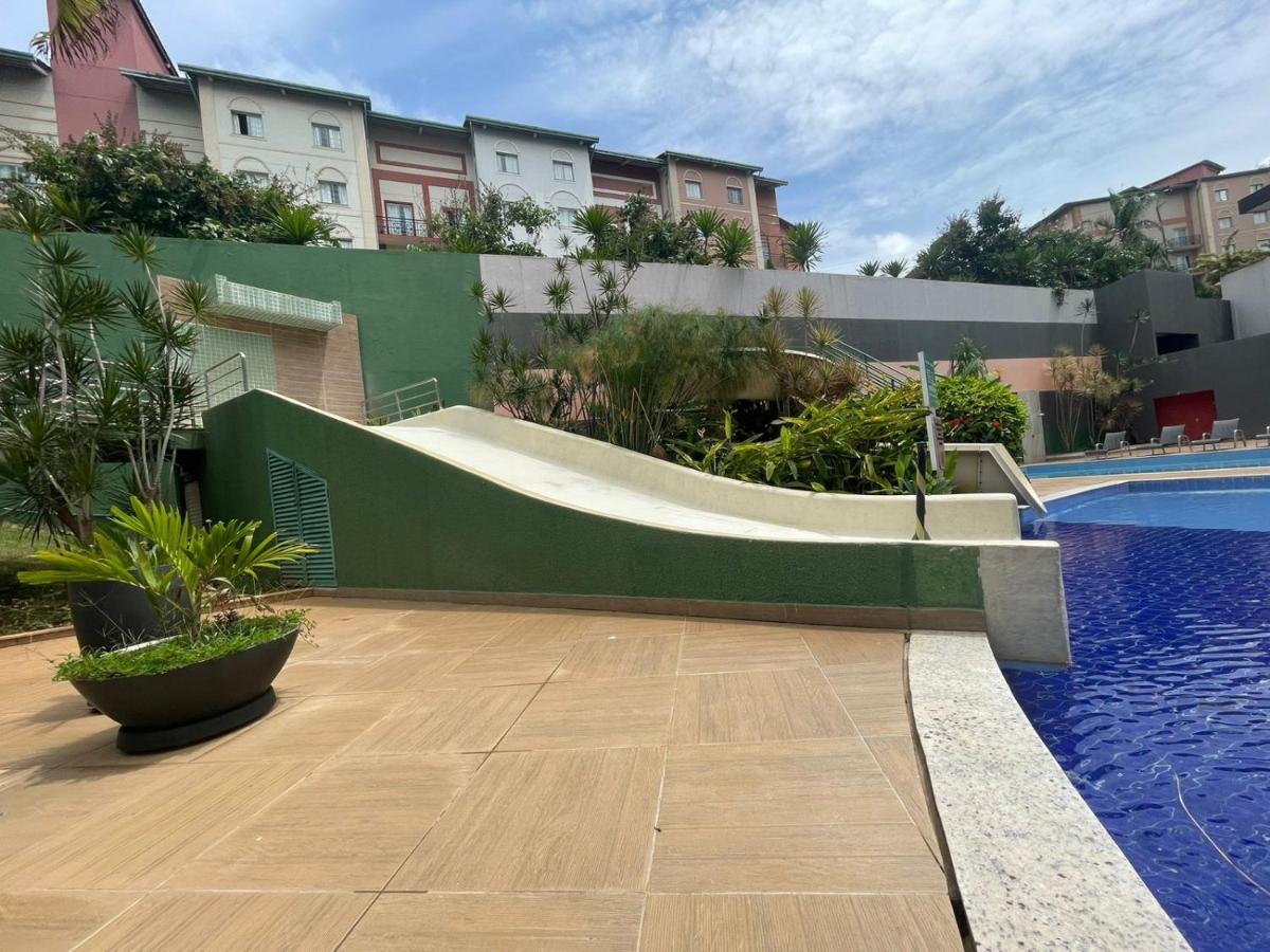 Flat 501 - Condominio Veredas Do Rio Quente - Diferenciado Com Ar Na Sala E No Quarto Εξωτερικό φωτογραφία