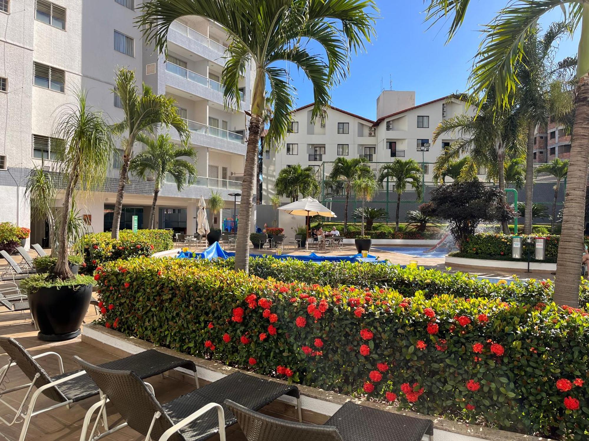 Flat 501 - Condominio Veredas Do Rio Quente - Diferenciado Com Ar Na Sala E No Quarto Εξωτερικό φωτογραφία